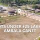 Plots Under ₹25 Lakh in Ambala Cantt